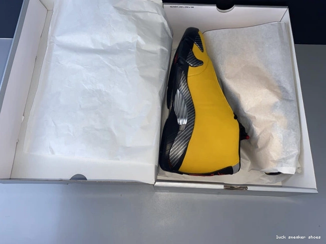 Reps LUCY RETRO AIR JORDAN GOLD 14 BQ3685-706 UNIVERSITY 0717